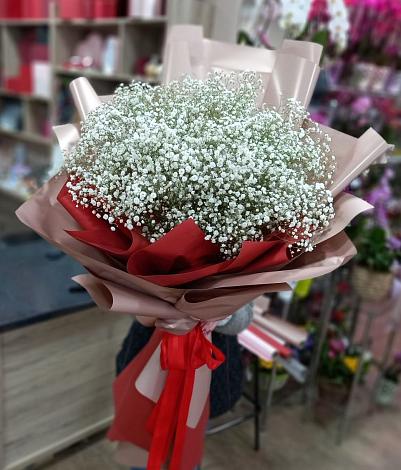 Букет цветов из: Гипсофила в Мостовском