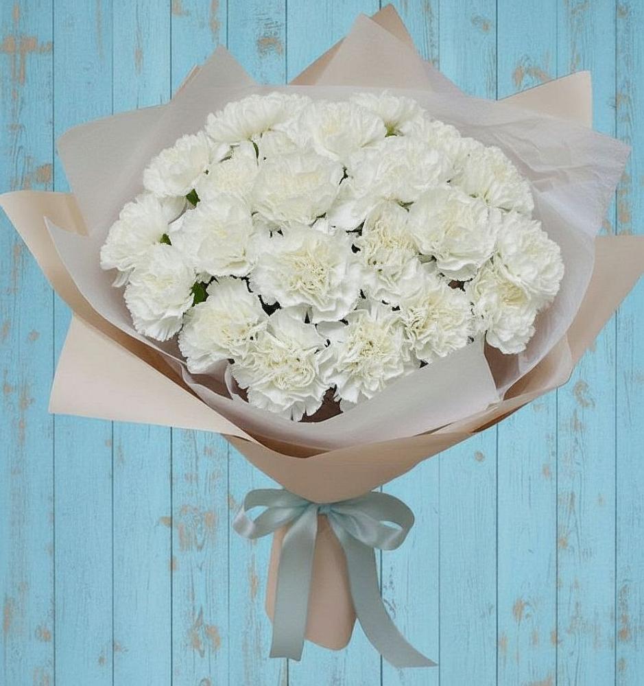 Букет цветов из: Гвоздики в Мостовском