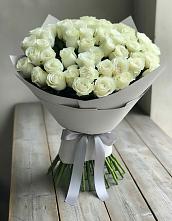 Букет 35 Белых роз в Мостовском