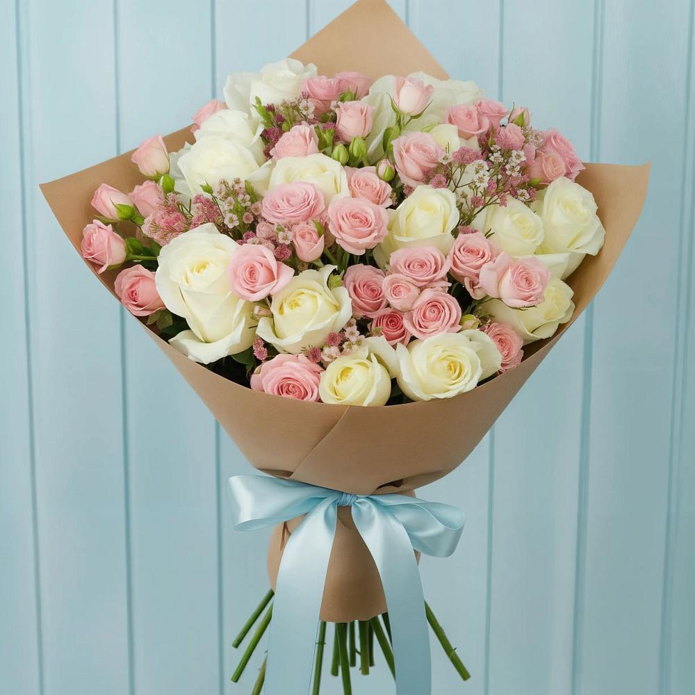 Букет цветов из: Розы в Мостовском