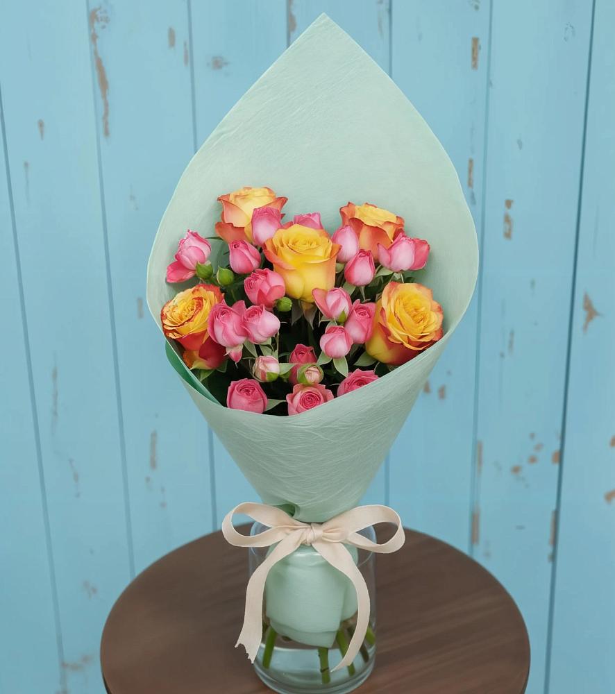 Букет цветов из: Розы в Мостовском