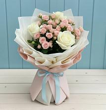 Букет цветов из:  Розы в Мостовском