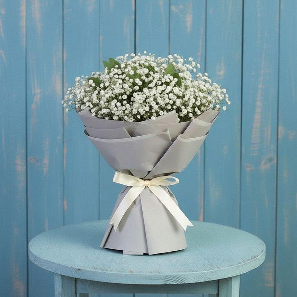 Букет цветов из: Гипсофила в Мостовском