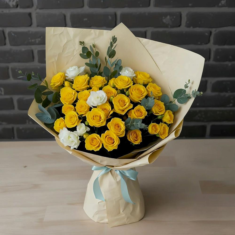 Букет цветов из: Розы в Мостовском