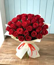 Букет 29 Красных роз в Мостовском