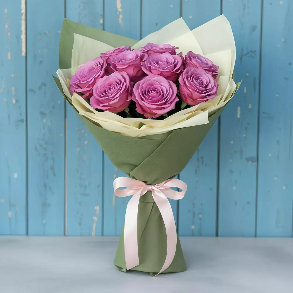 Букет Розы Фёрст Леди в Мостовском