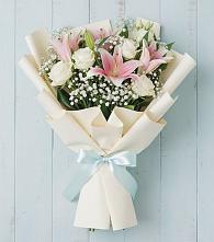 Букет цветов из:  Лилии в Мостовском